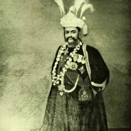 Portrait of Rameshwar Singh Bahadur