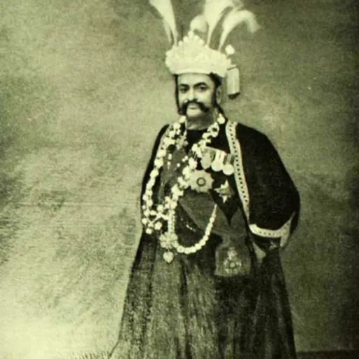 Portrait of Rameshwar Singh Bahadur