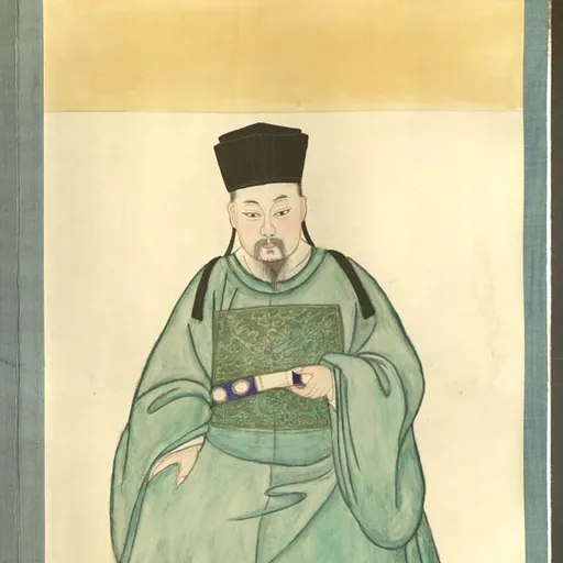 Portrait of Mu Qing