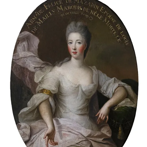 Portrait of Armande Félice de La Porte Mazarin