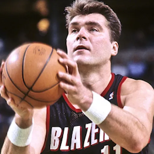 Portrait of Arvydas Sabonis