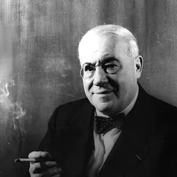 Portrait of Ferenc Molnár