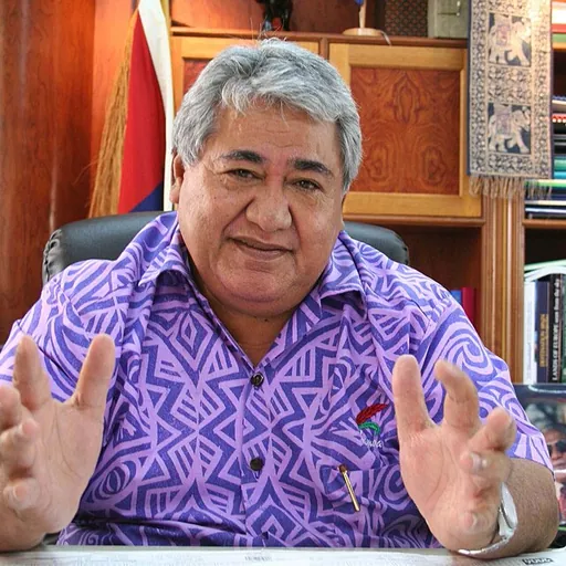 Portrait of Tuilaʻepa Saʻilele Malielegaoi