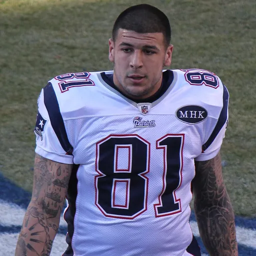 Portrait of Aaron Hernandez