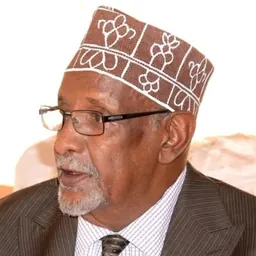 Portrait of Hassan Haji Mohamoud