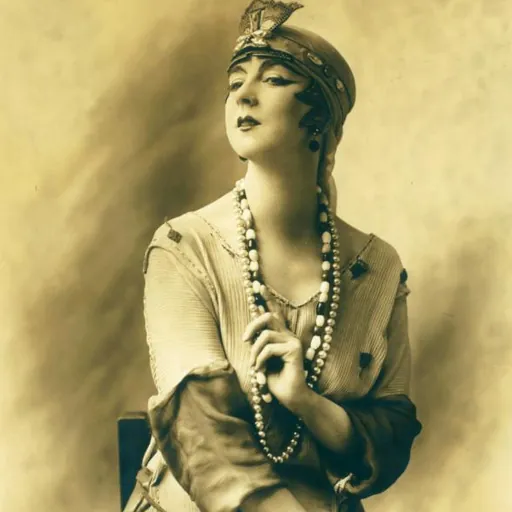 Portrait of Ruth St. Denis
