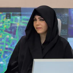 Portrait of Latifa bint Mohammed bin Rashid Al Maktoum
