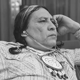 Portrait of Archie Fire Lame Deer