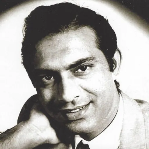 Portrait of Talat Mahmood