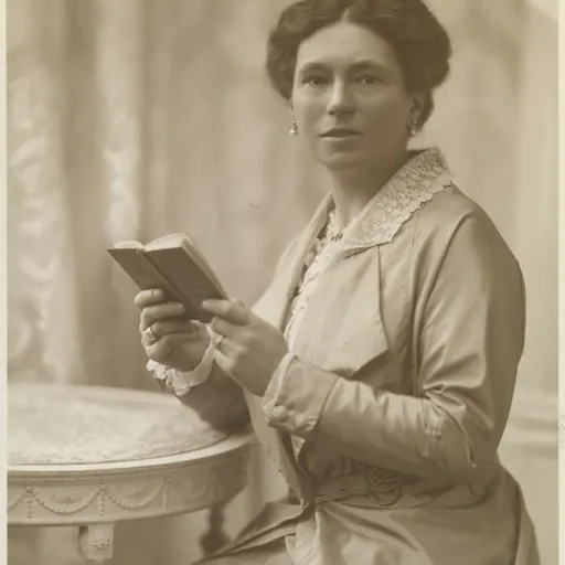 Portrait of Violet Markham