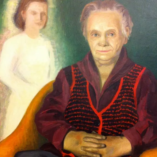 Portrait of Una Guðmundsdóttir