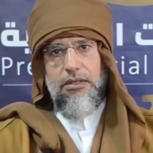 Portrait of Saif al-Islam al-Gaddafi