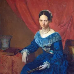 Portrait of Isabel Maria of Portugal