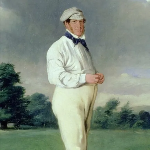 Portrait of Alfred Mynn