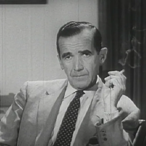 Portrait of Edward R. Murrow