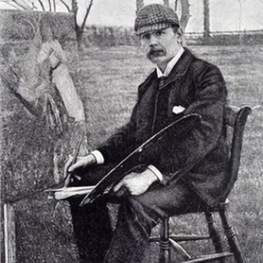 Portrait of Henry Herbert La Thangue