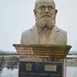Portrait of Ángel María Garibay K.