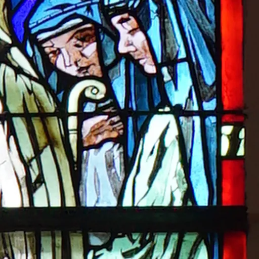 Portrait of Beuve, Abbess of Saint Pierre de Reims