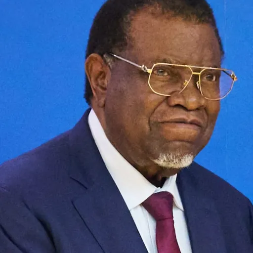 Portrait of Hage Geingob