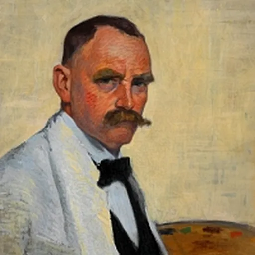 Portrait of Carl August Liner