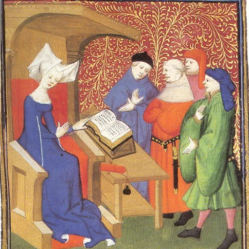 Portrait of Christine de Pizan