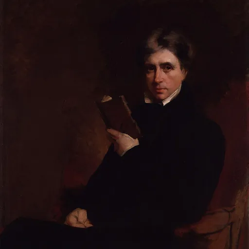 Portrait of Leigh Hunt