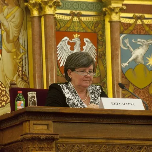Portrait of Ilona Ékes