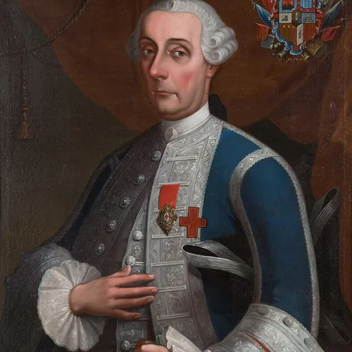 Portrait of Joaquín de Montserrat, marqués de Cruillas