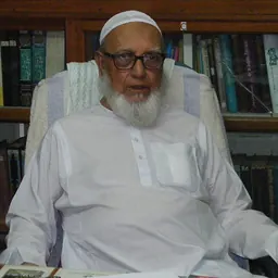Portrait of Ghulam Azam