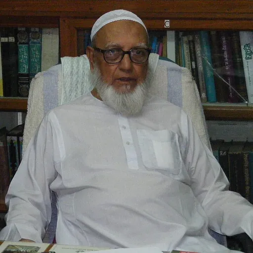 Portrait of Ghulam Azam