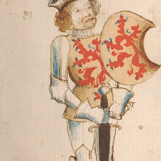 Portrait of Dirk VII, Count of Holland