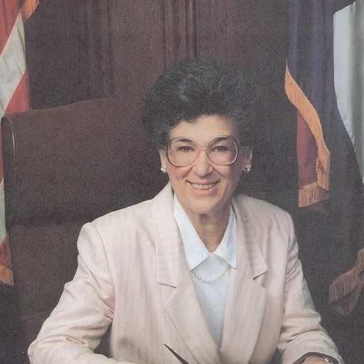 Portrait of Harriett Woods