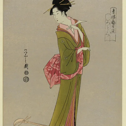 Portrait of Hosoda Eishi