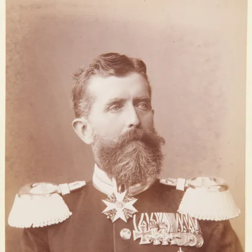 Portrait of Prince Leopold, Prince of Hohenzollern