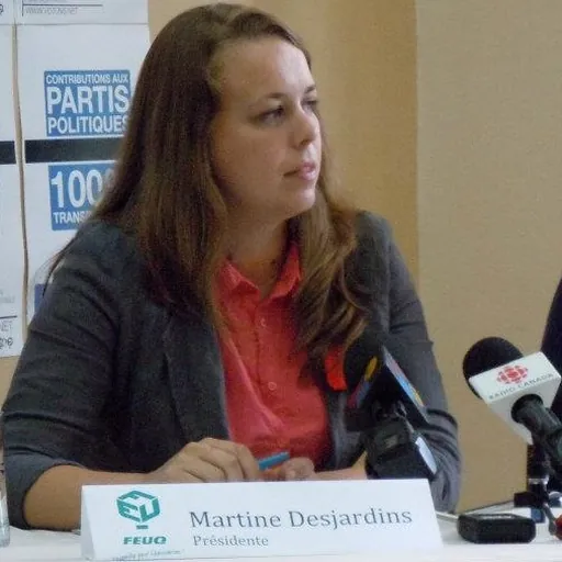 Portrait of Martine Desjardins