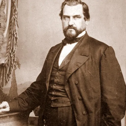 Portrait of Leland Stanford