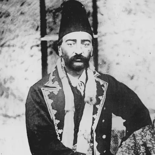 Portrait of Anoushirvan (Shir) Khan Qajar Qovanlou 'Eyn ol-Molk' 'Etezad od-Doleh'