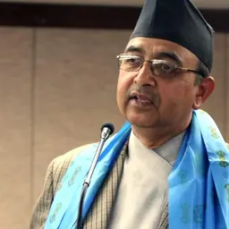 Portrait of Chandra Prakash Mainali