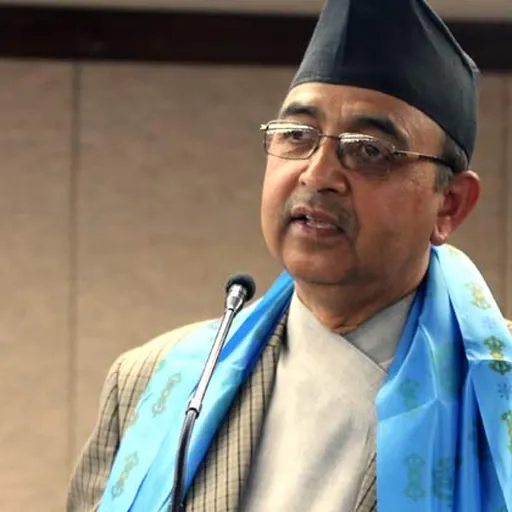 Portrait of Chandra Prakash Mainali