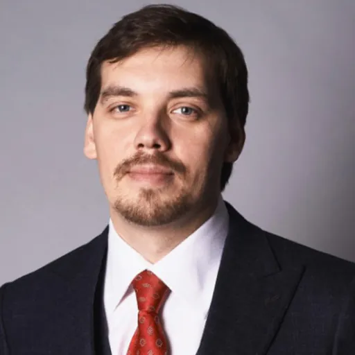 Portrait of Olexii Honcharuk