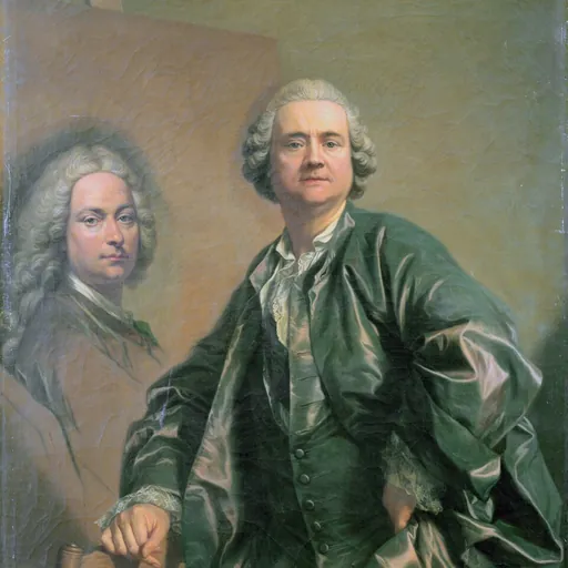 Portrait of Louis-Michel van Loo