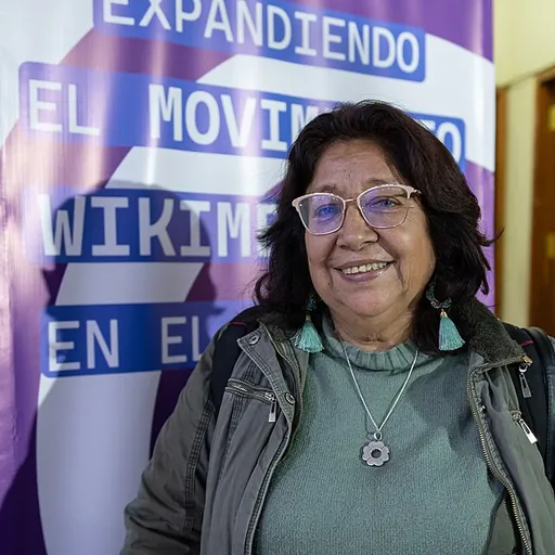 Portrait of María Elena Foronda Farro
