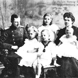 Portrait of Georg Moritz, Hereditary Prince of Saxe-Altenburg