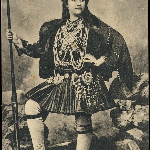 Portrait of Peristera Kraka