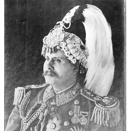 Portrait of Padma Shumsher Jung Bahadur Rana