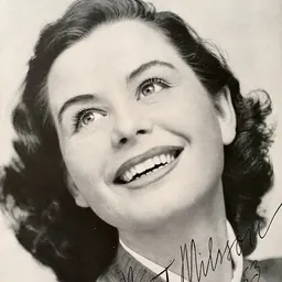 Portrait of Maj-Britt Nilsson