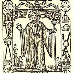 Portrait of Eustace of Luxeuil