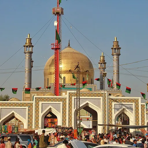 Portrait of Lal Shahbaz Qalandar