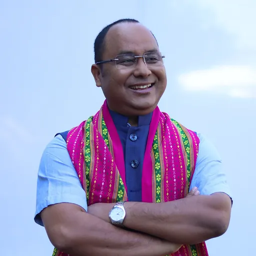 Portrait of Animesh Debbarma