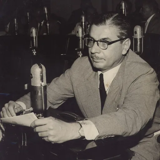 Portrait of Olavo Bilac Pinto
